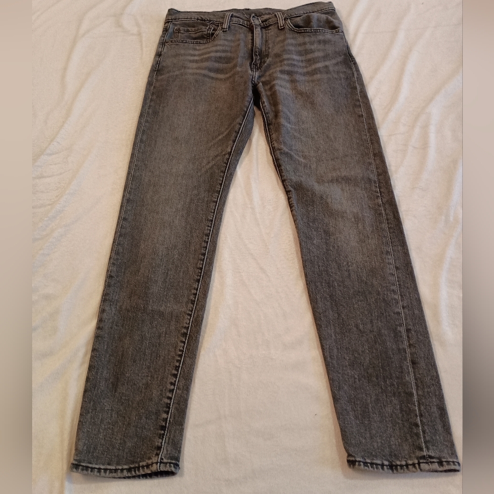 Levi's 512 Selvedge Big E Slim Taper Jeans Men's Size 32X32 Leather Tag